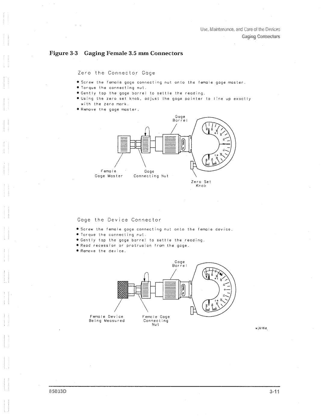 Agilent Technologies 85033D manual 
