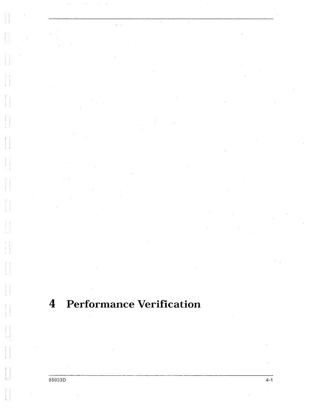 Agilent Technologies 85033D manual 