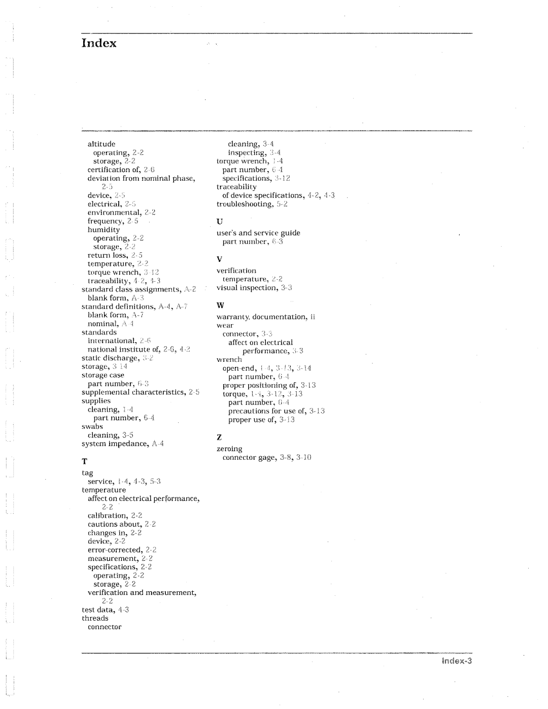 Agilent Technologies 85033D manual 