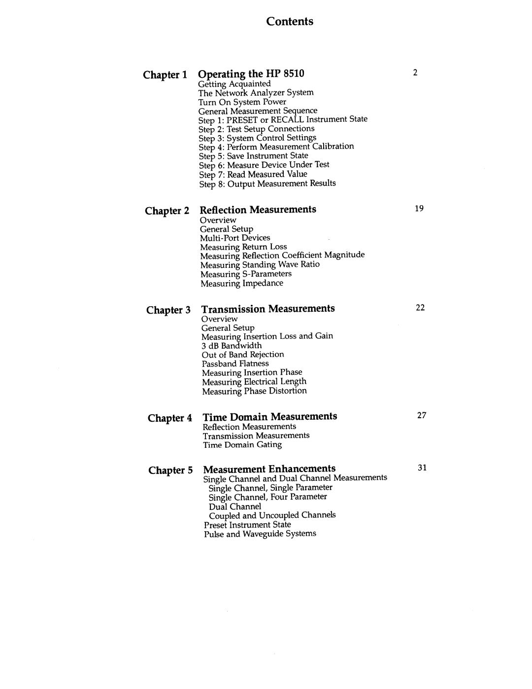 Agilent Technologies 8510C manual 