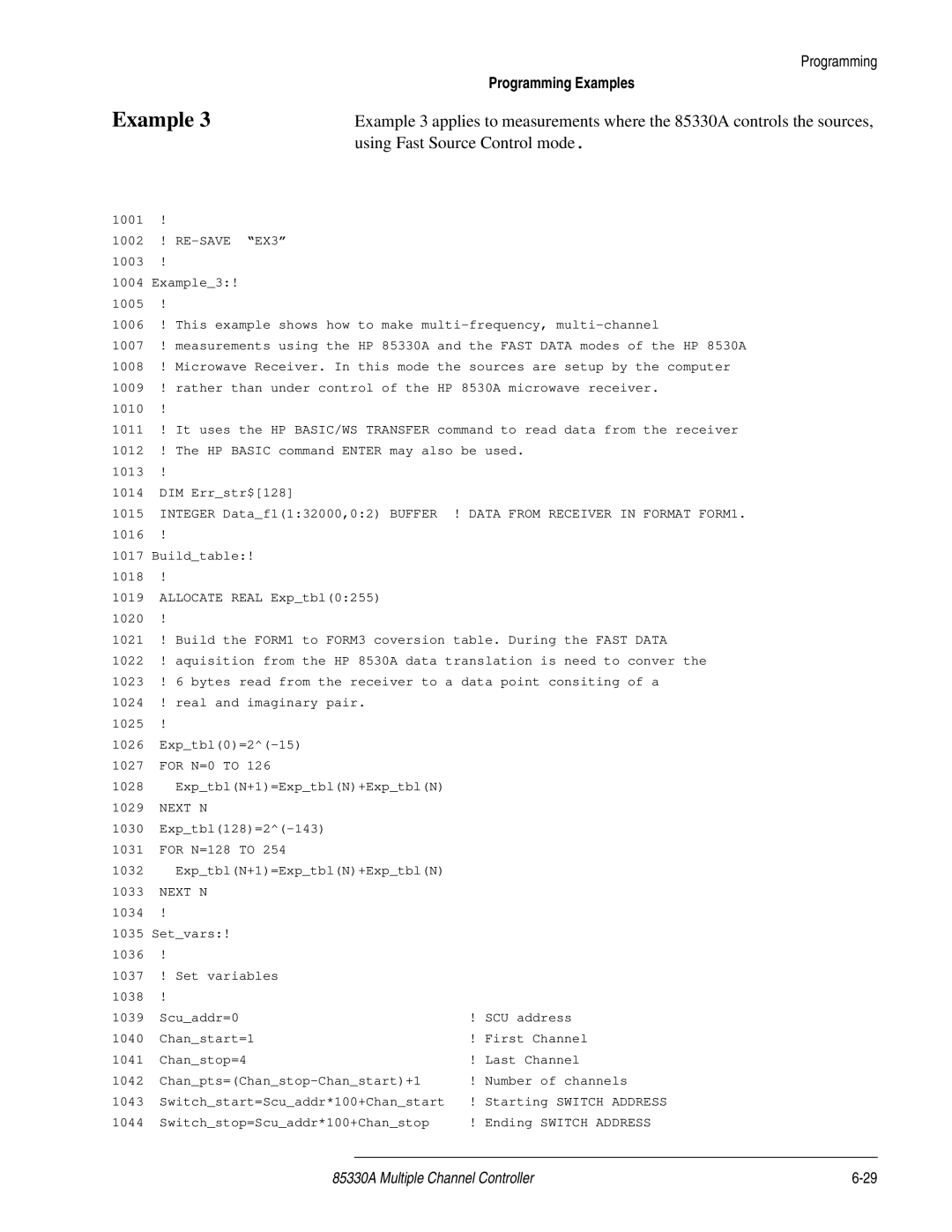 Agilent Technologies 85330A service manual RE-SAVE EX3 