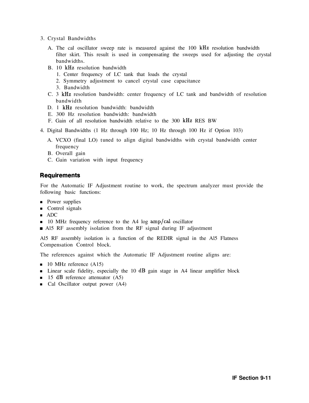 Agilent Technologies 856290216 service manual Requirements 