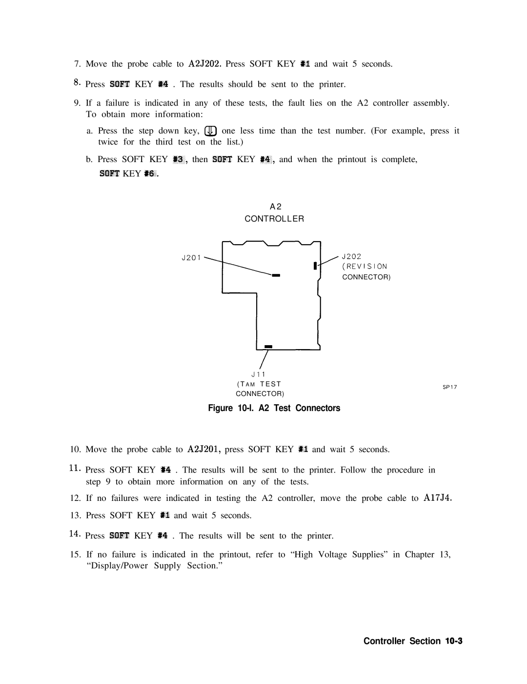 Agilent Technologies 856290216 service manual A2 Test Connectors, Controller Section 