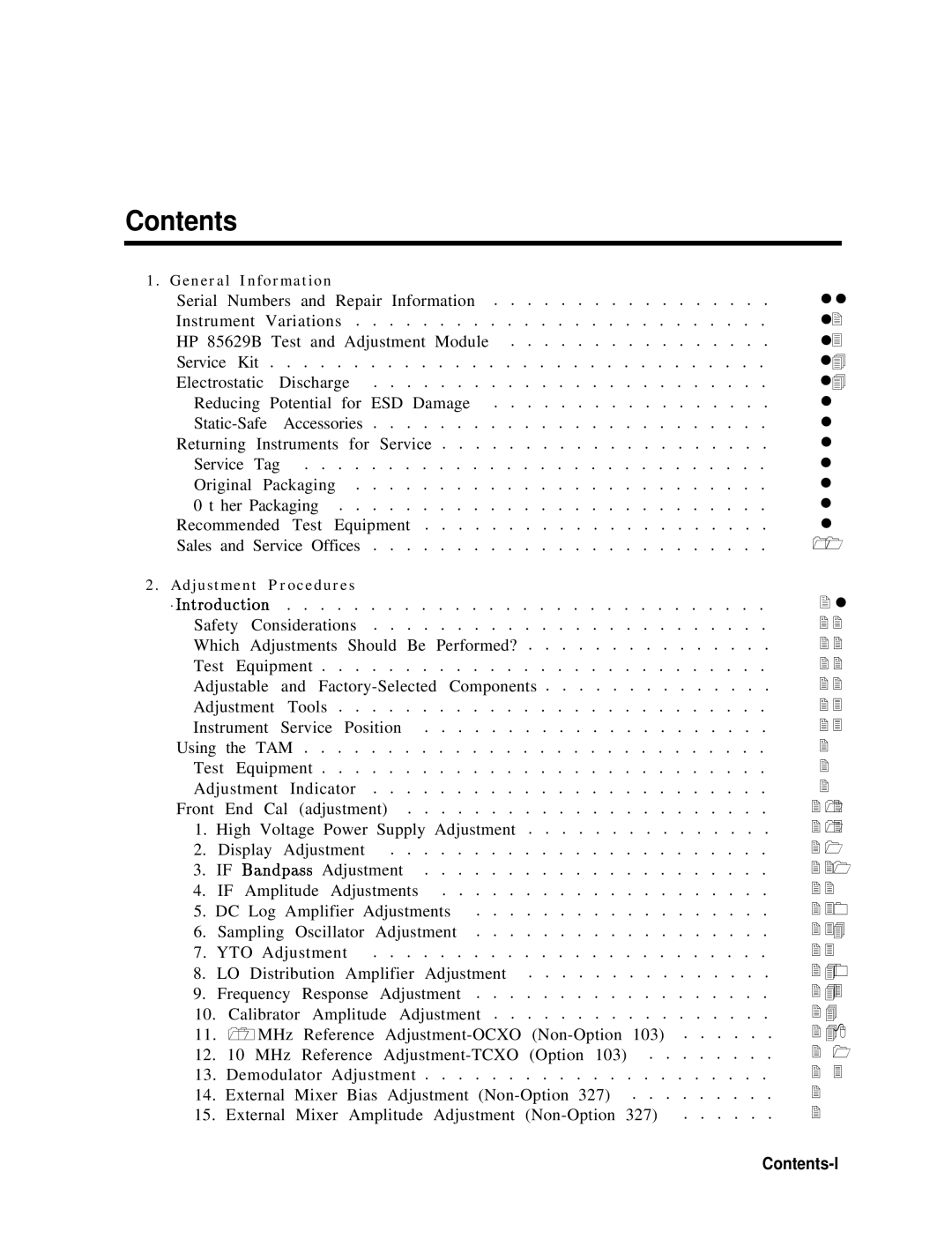 Agilent Technologies 856290216 service manual Contents 