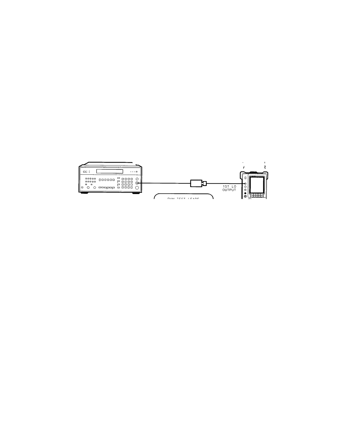 Agilent Technologies 856290216 service manual First LO Distribution Amplifier Adjustment Setup 