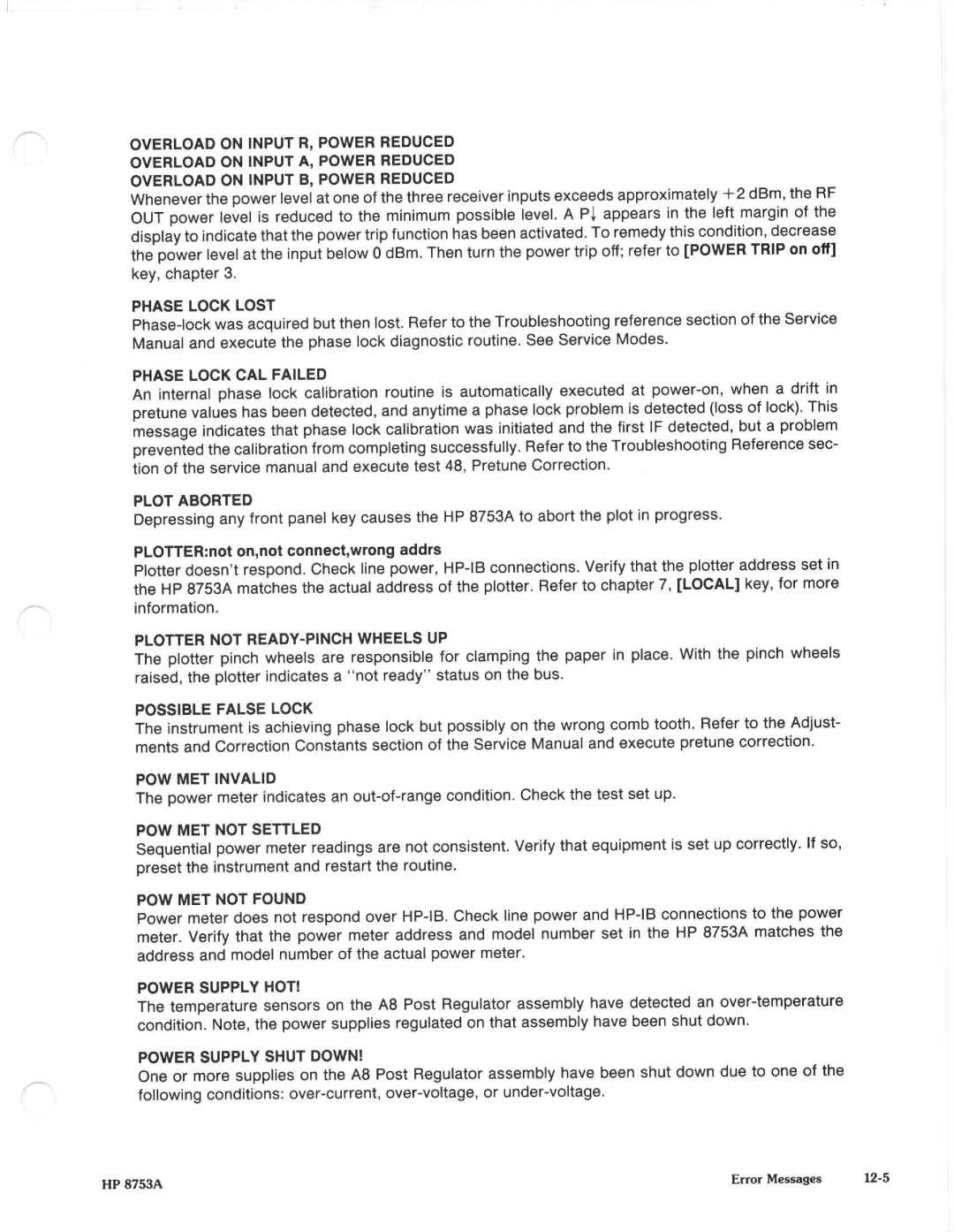 Agilent Technologies 8648A manual 