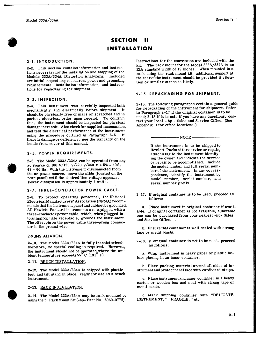 Agilent Technologies 8648A service manual 