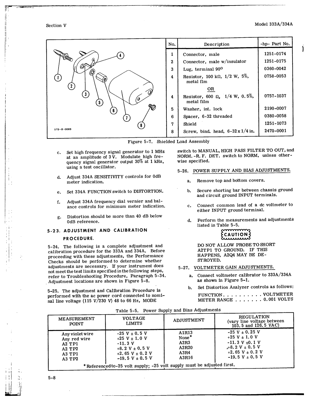 Agilent Technologies 8648A service manual 