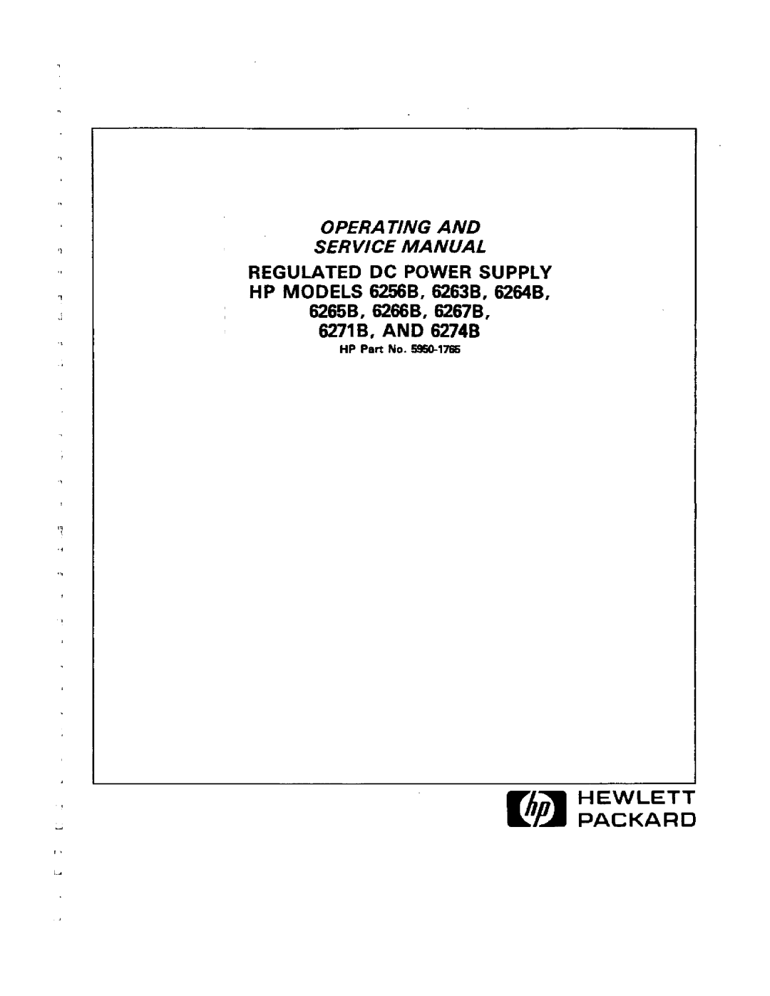 Agilent Technologies 8648A service manual 