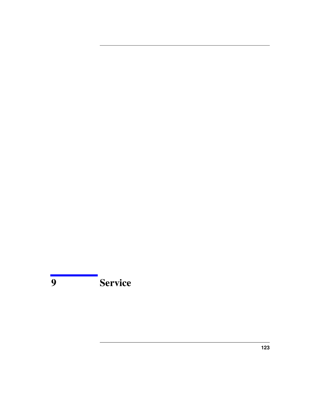 Agilent Technologies 87075C manual Service 