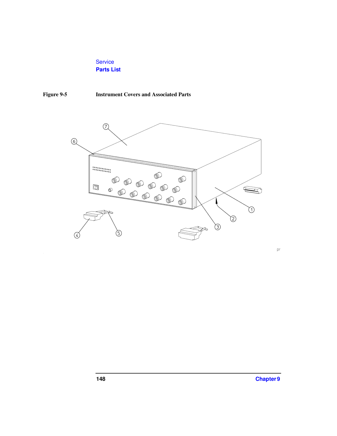 Agilent Technologies 87075C manual Instrument Covers and Associated Parts 