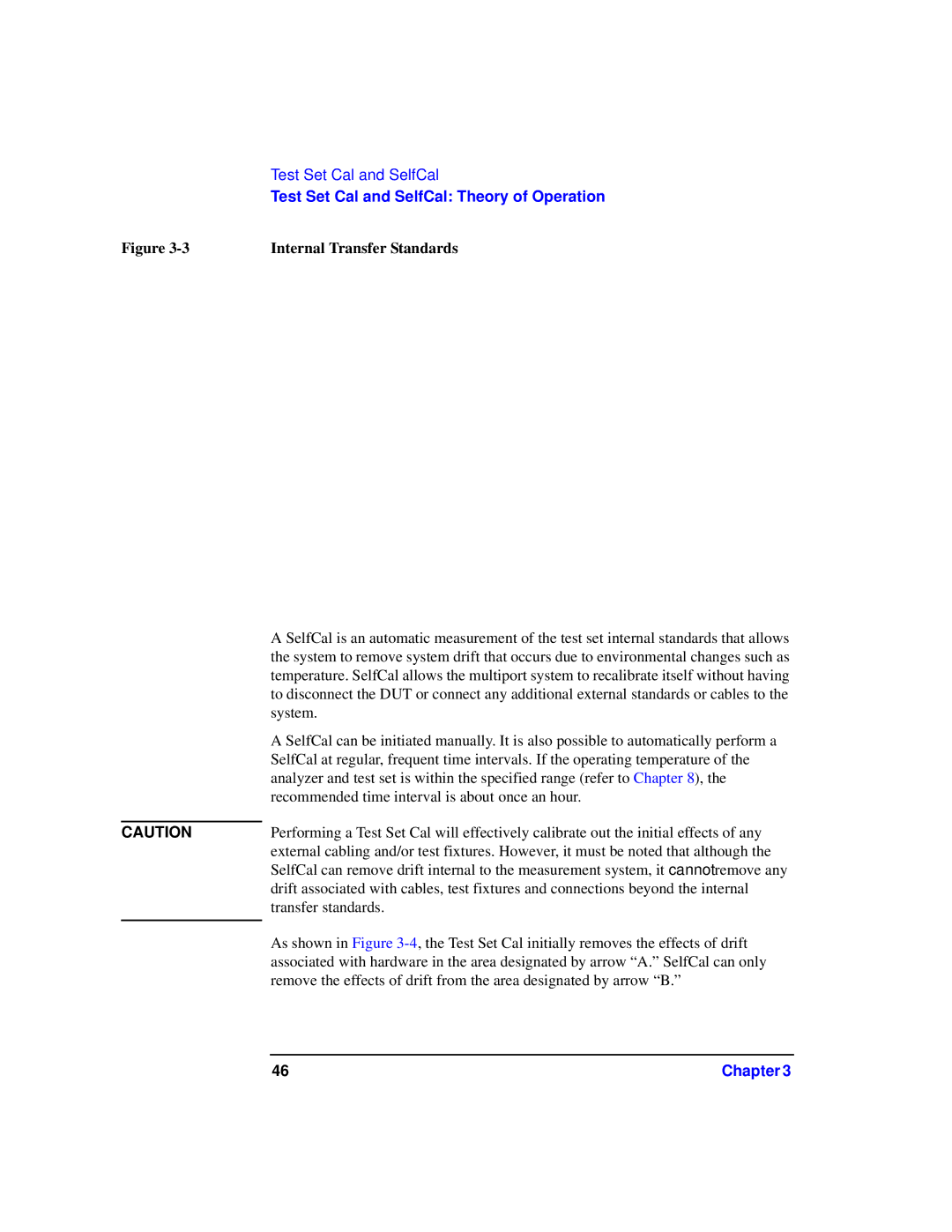 Agilent Technologies 87075C manual Internal Transfer Standards 