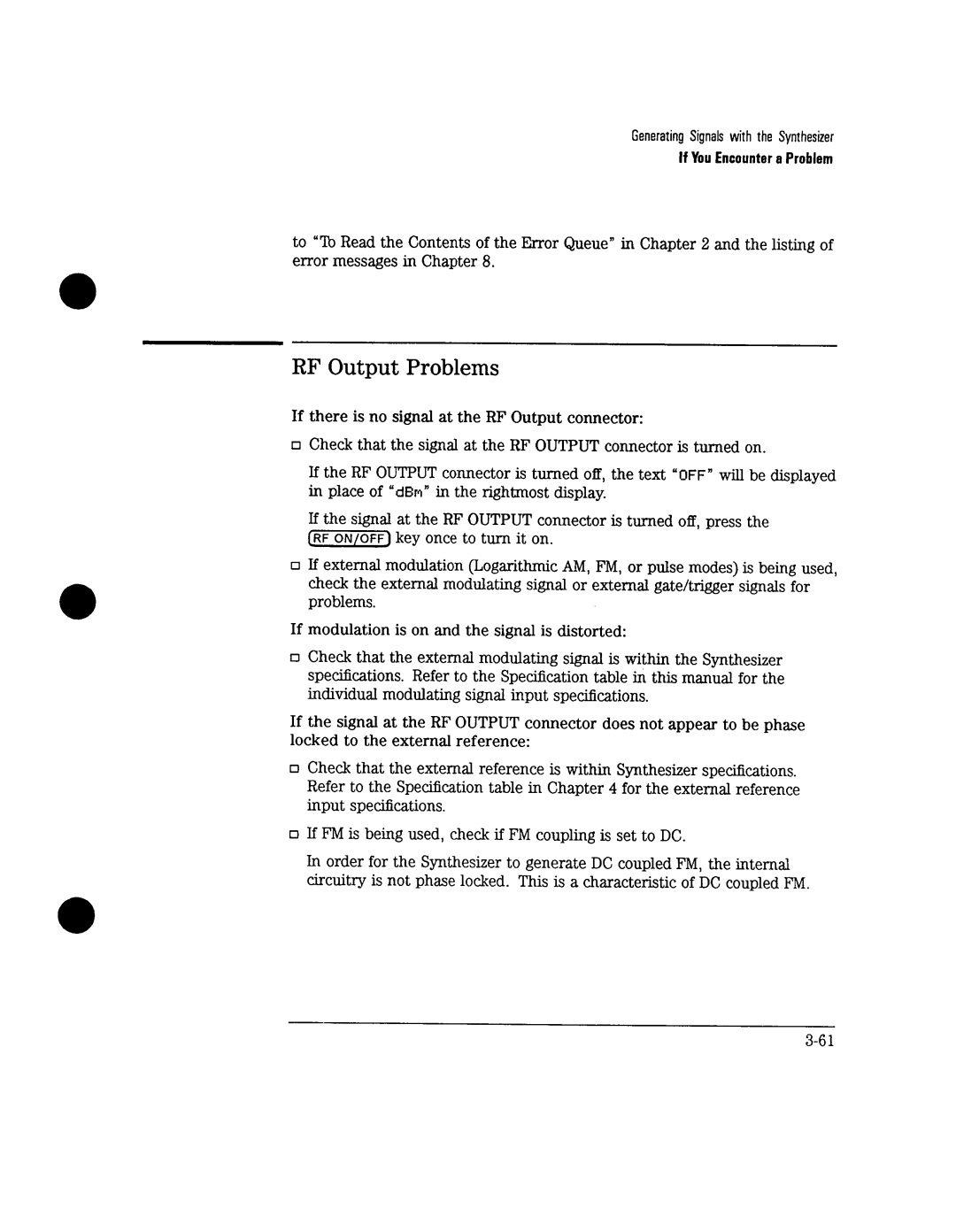 Agilent Technologies 8732A, 8731A manual 