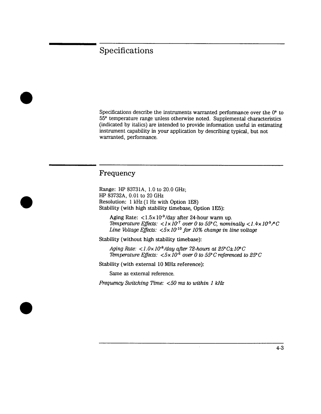 Agilent Technologies 8732A, 8731A manual 