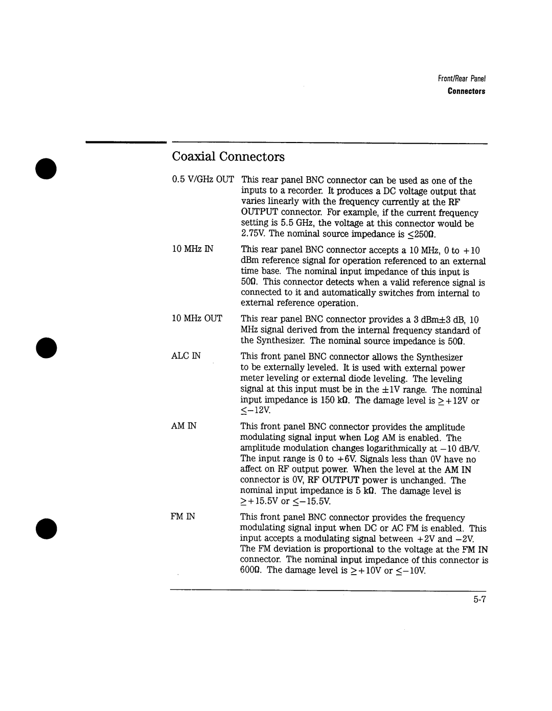 Agilent Technologies 8731A, 8732A manual 