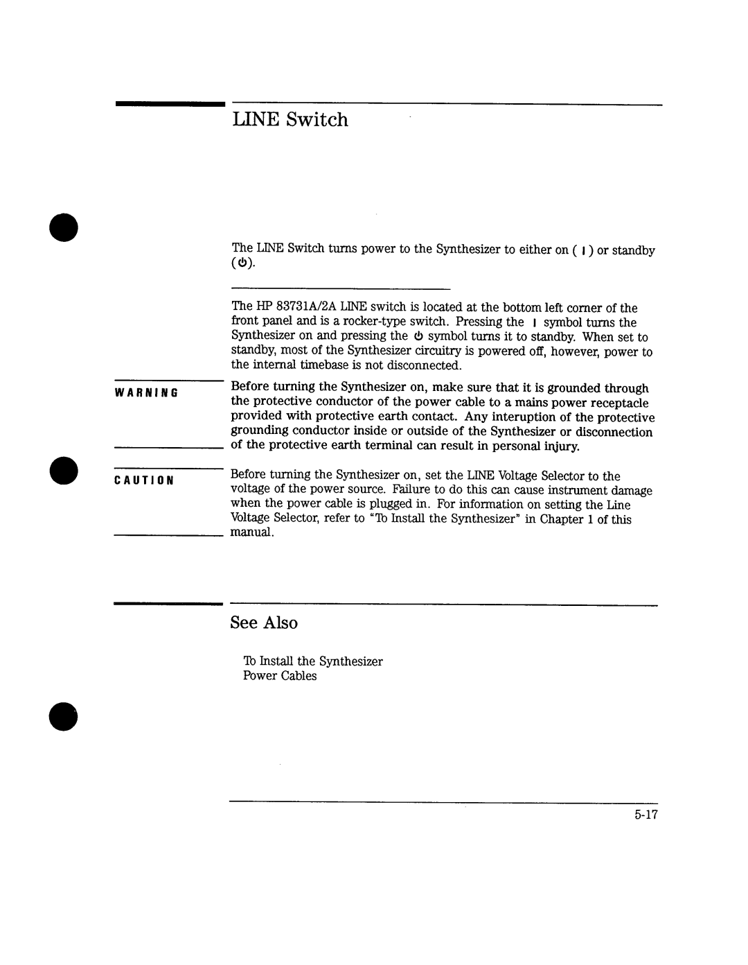 Agilent Technologies 8731A, 8732A manual 