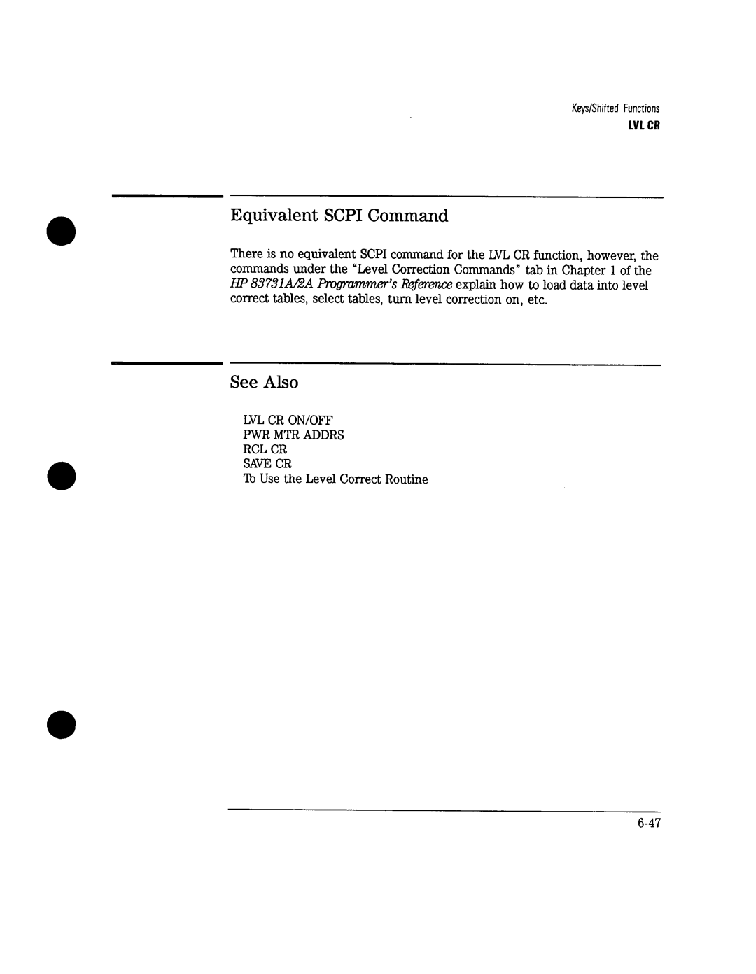 Agilent Technologies 8732A, 8731A manual 