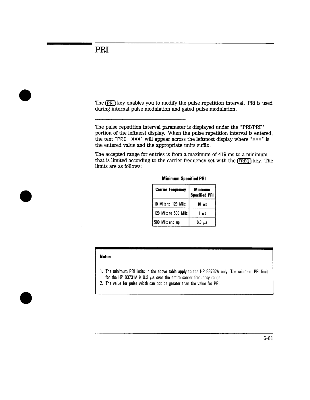 Agilent Technologies 8732A, 8731A manual 