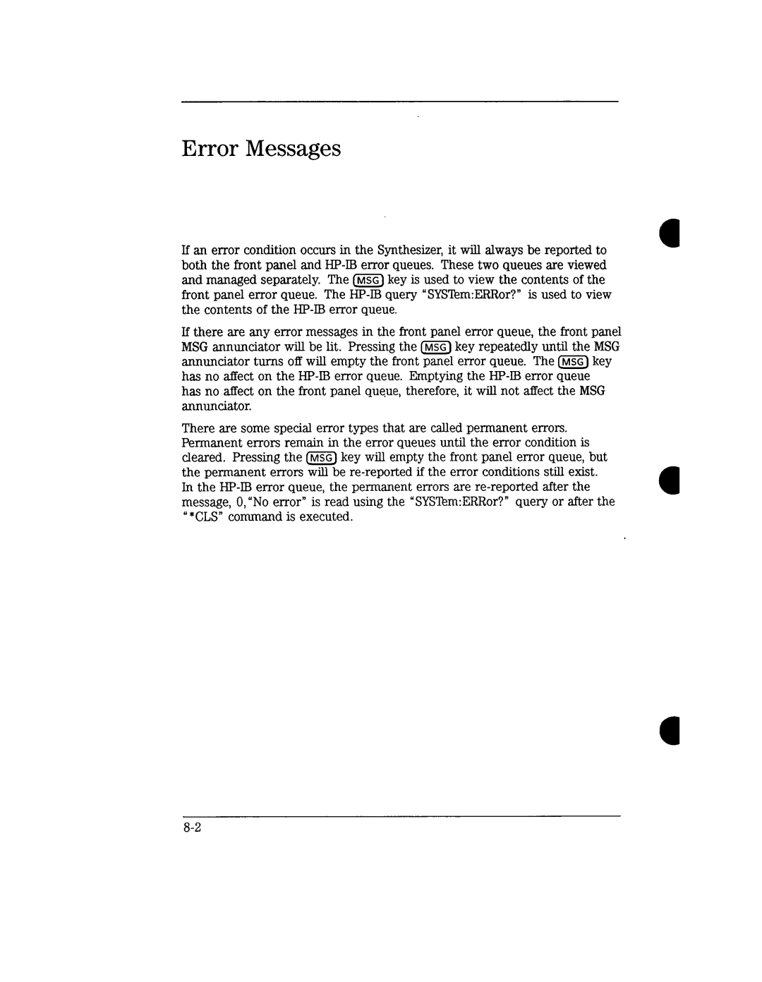 Agilent Technologies 8731A, 8732A manual 