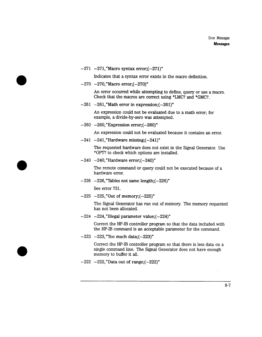 Agilent Technologies 8732A, 8731A manual 