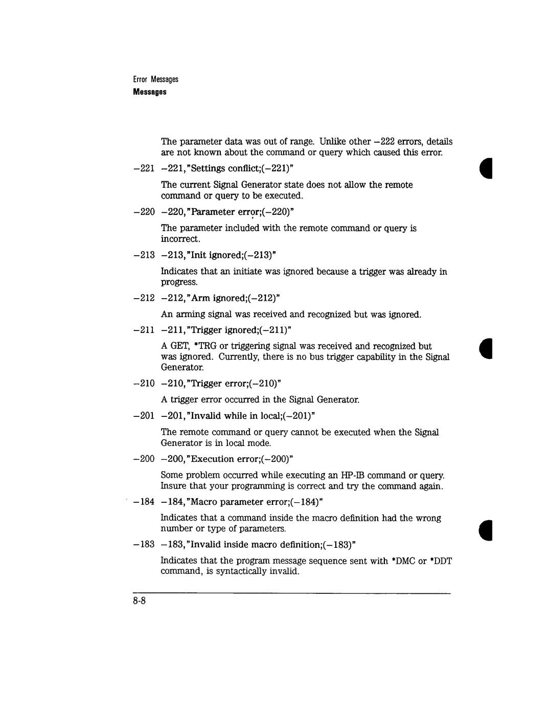 Agilent Technologies 8731A, 8732A manual 