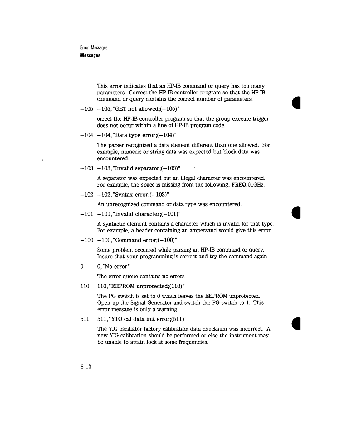 Agilent Technologies 8731A, 8732A manual 