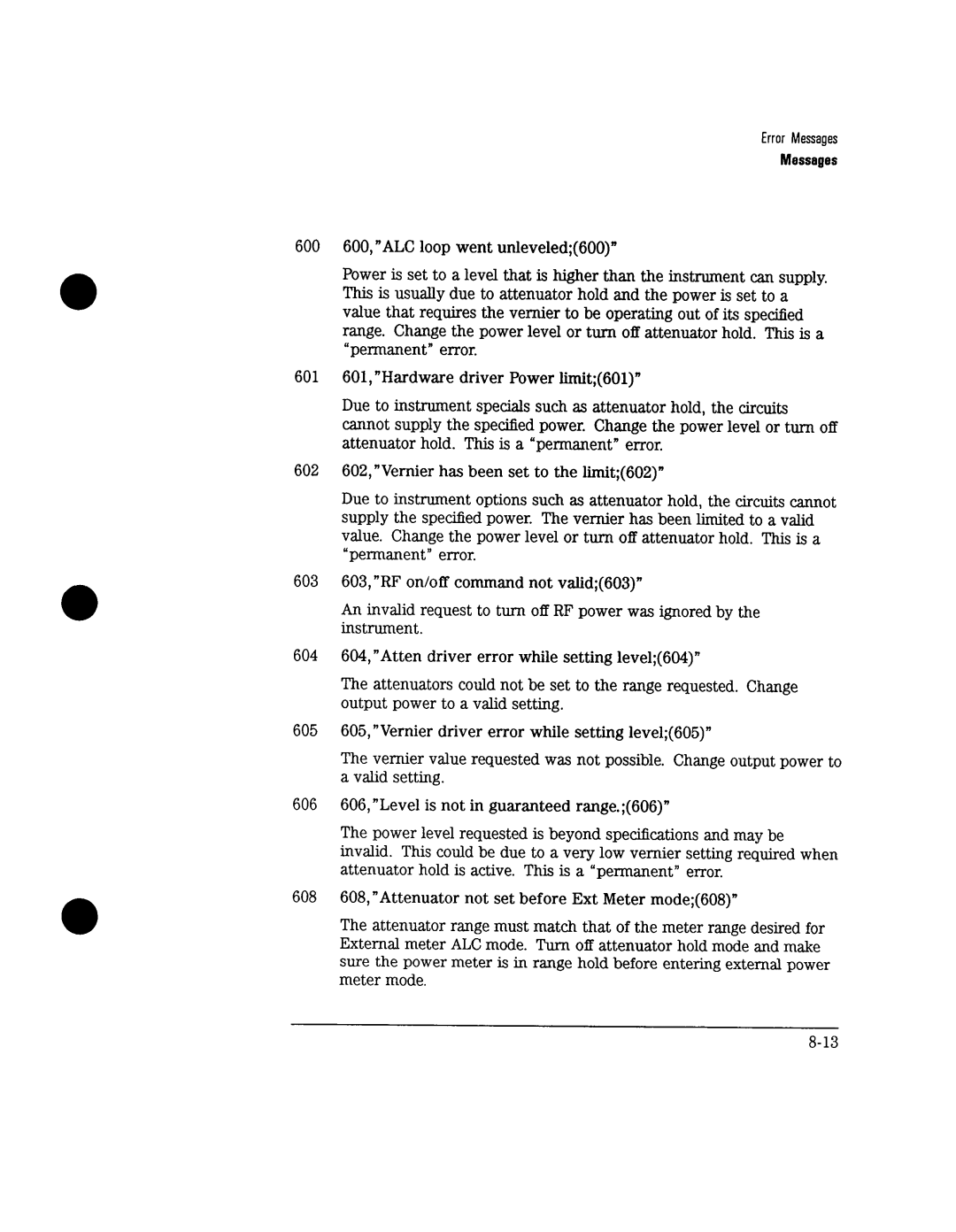 Agilent Technologies 8732A, 8731A manual 