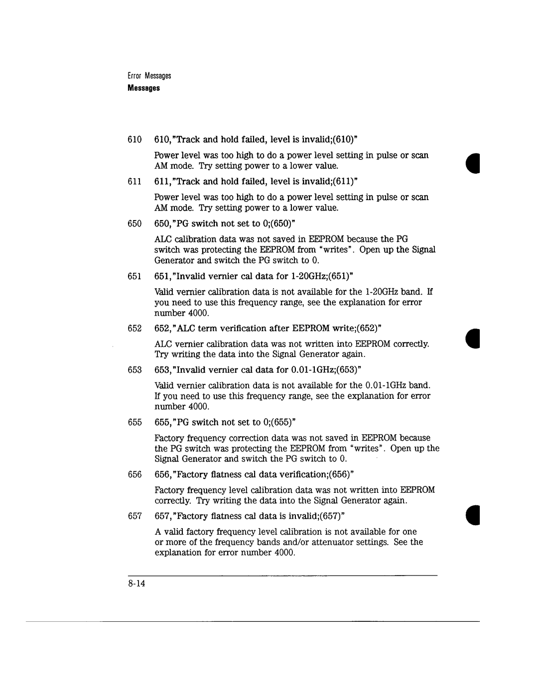 Agilent Technologies 8731A, 8732A manual 