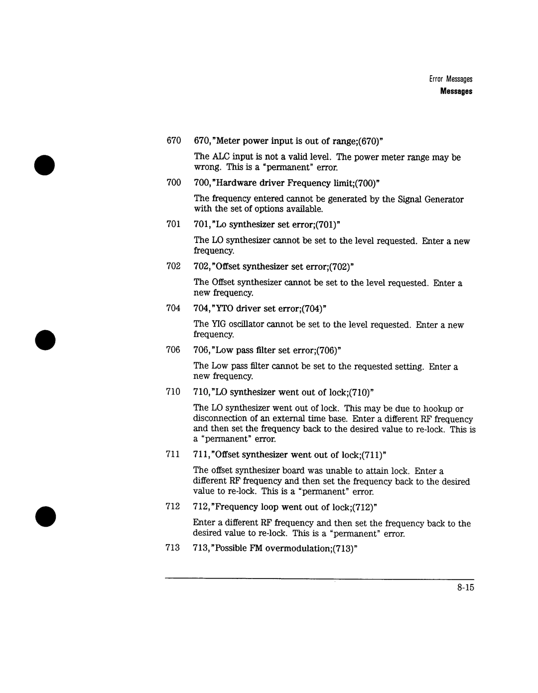 Agilent Technologies 8732A, 8731A manual 