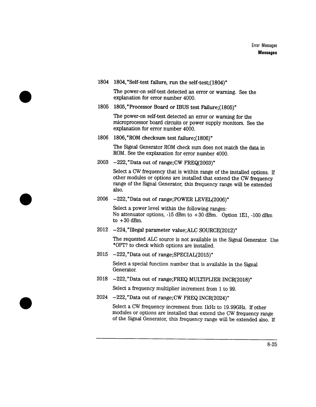 Agilent Technologies 8732A, 8731A manual 