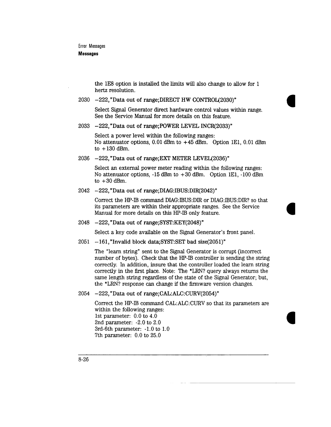 Agilent Technologies 8731A, 8732A manual 