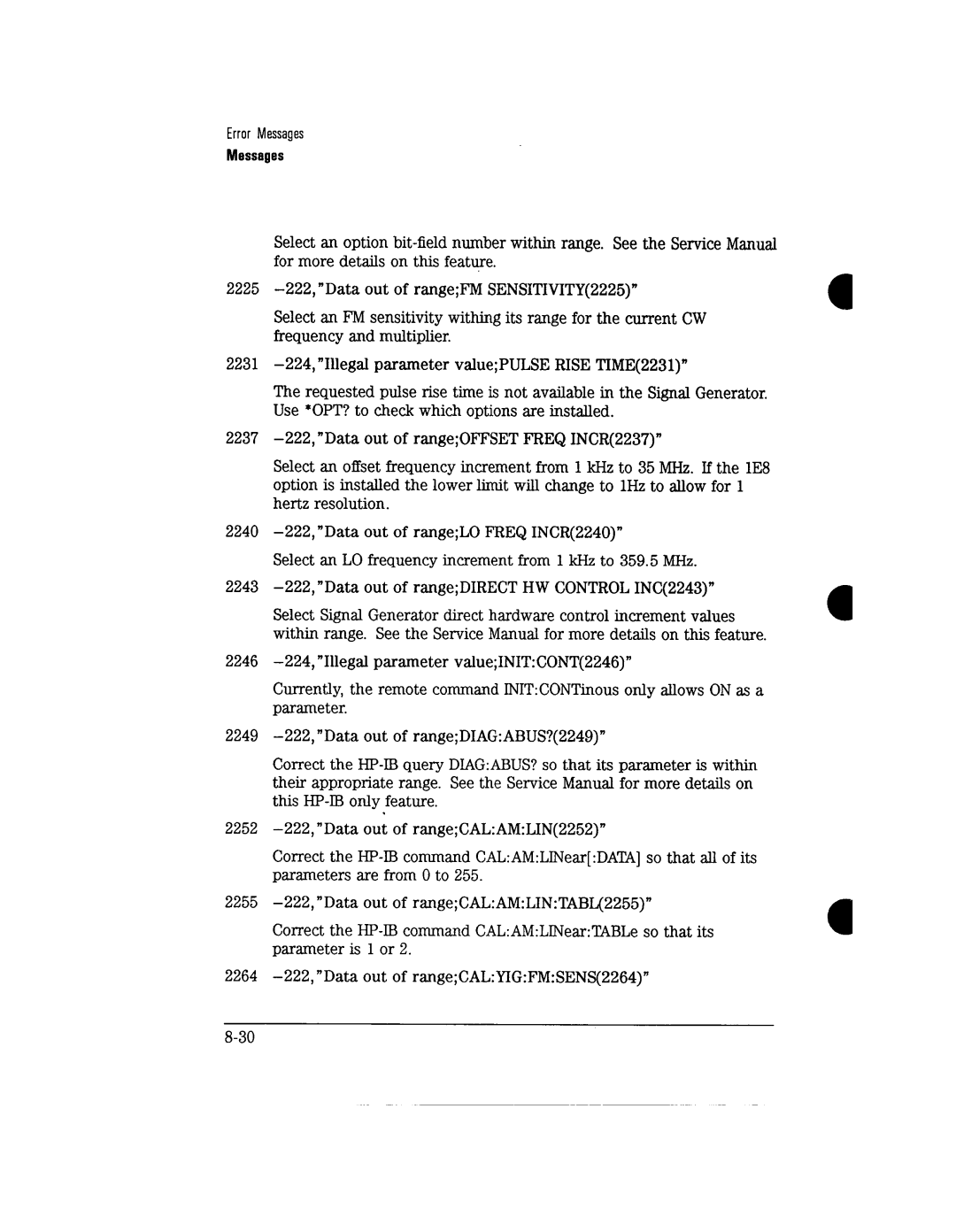 Agilent Technologies 8731A, 8732A manual 