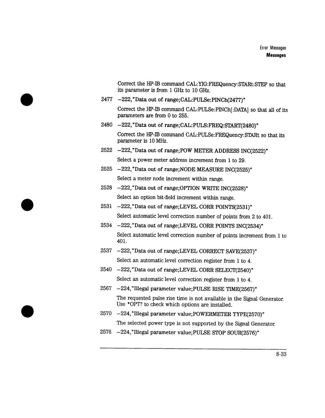 Agilent Technologies 8732A, 8731A manual 