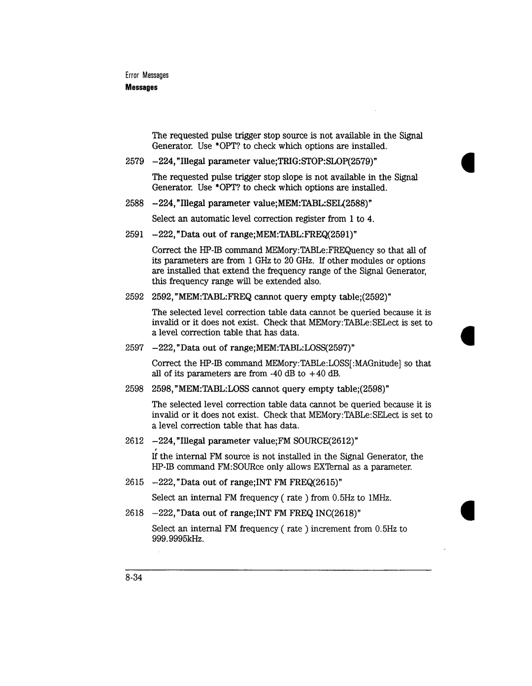 Agilent Technologies 8731A, 8732A manual 