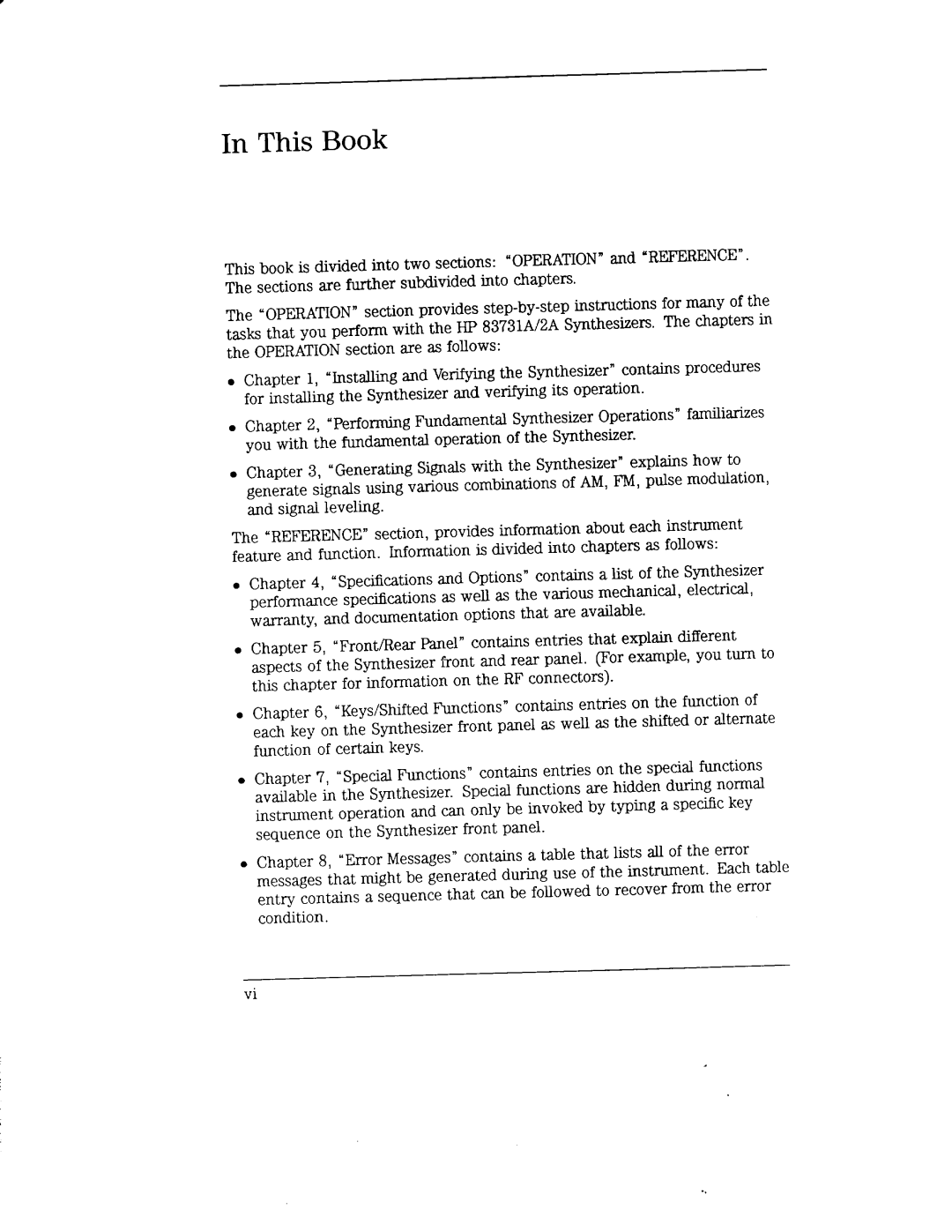 Agilent Technologies 8732A, 8731A manual 