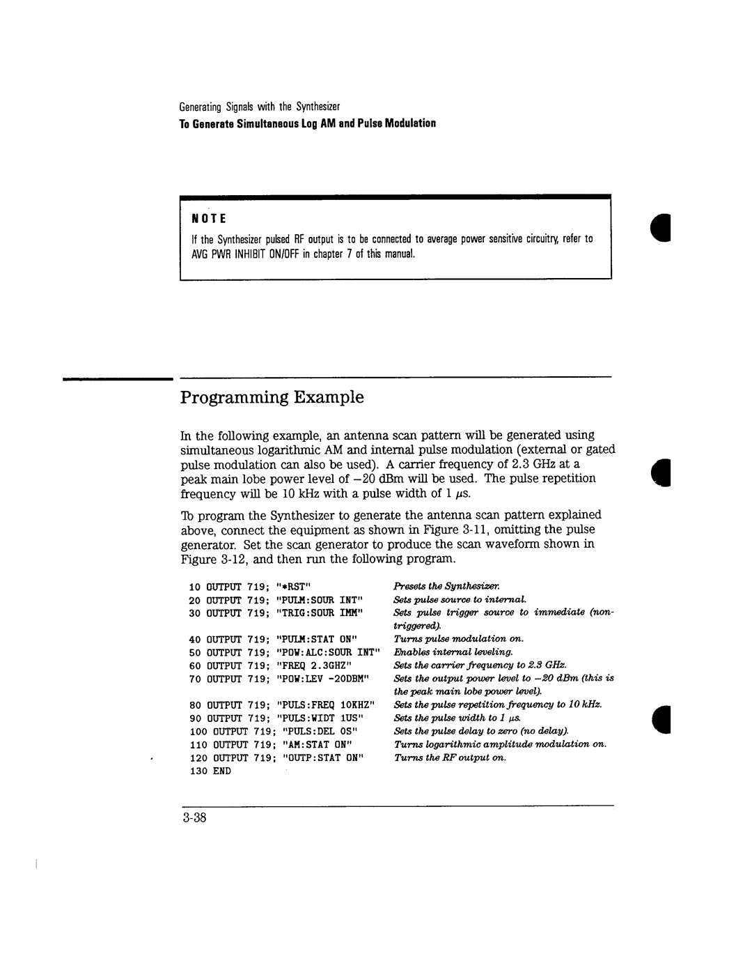 Agilent Technologies 8731A, 8732A manual 