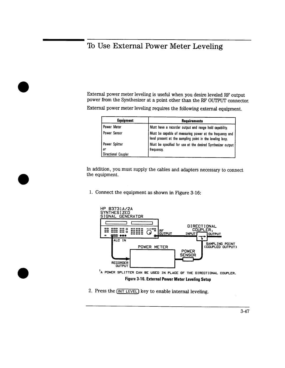 Agilent Technologies 8732A, 8731A manual 