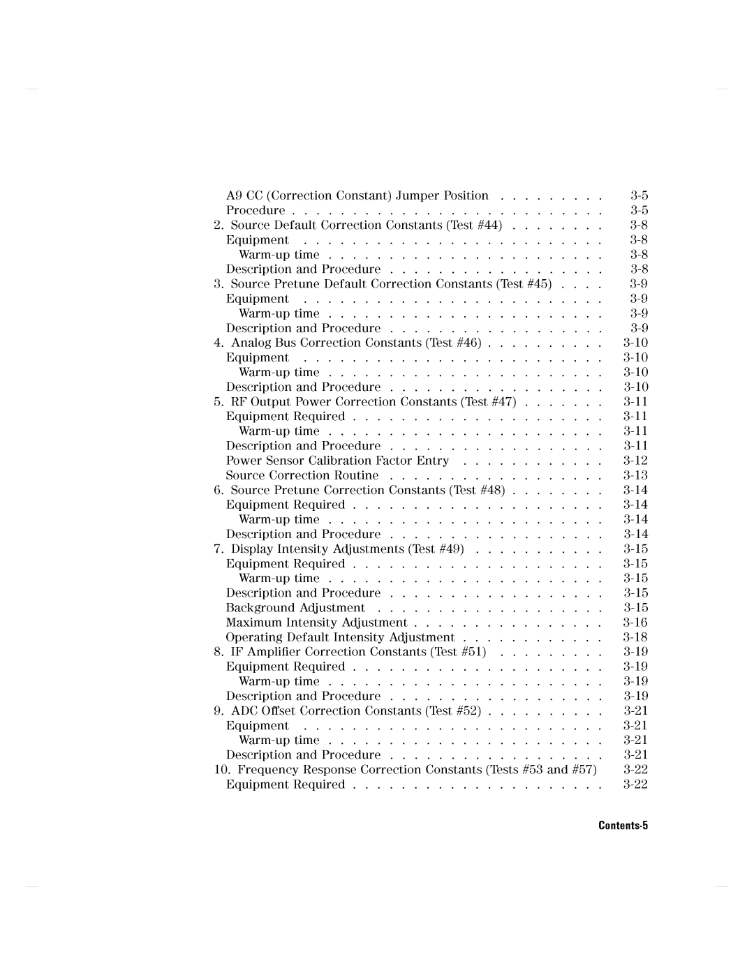 Agilent Technologies 8752C manual Test#51 