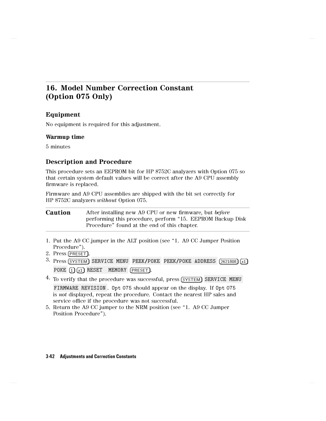 Agilent Technologies 8752C manual 