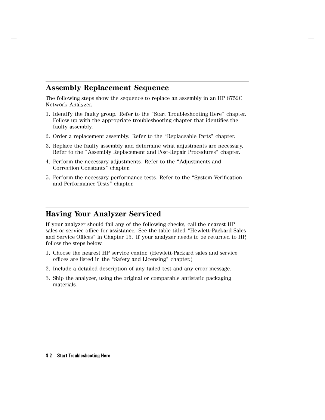 Agilent Technologies 8752C manual 