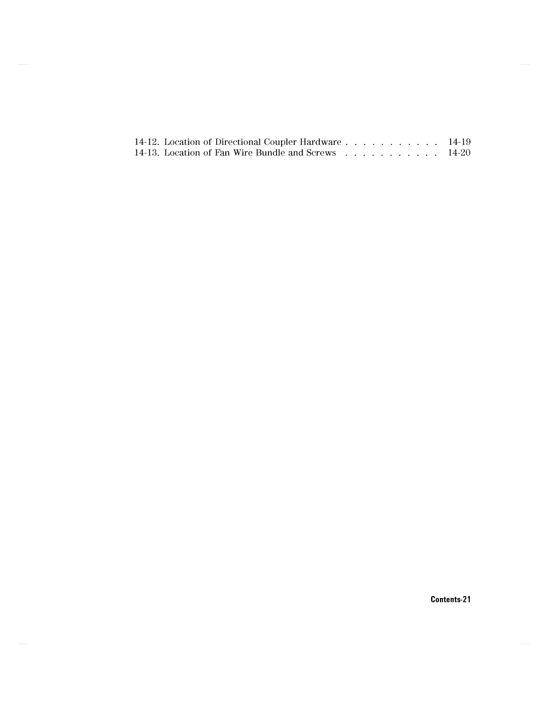 Agilent Technologies 8752C manual Contents-21 