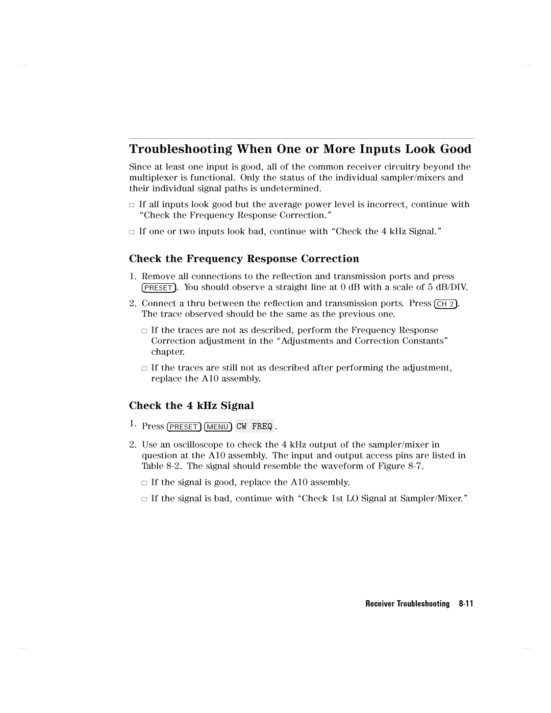 Agilent Technologies 8752C manual 