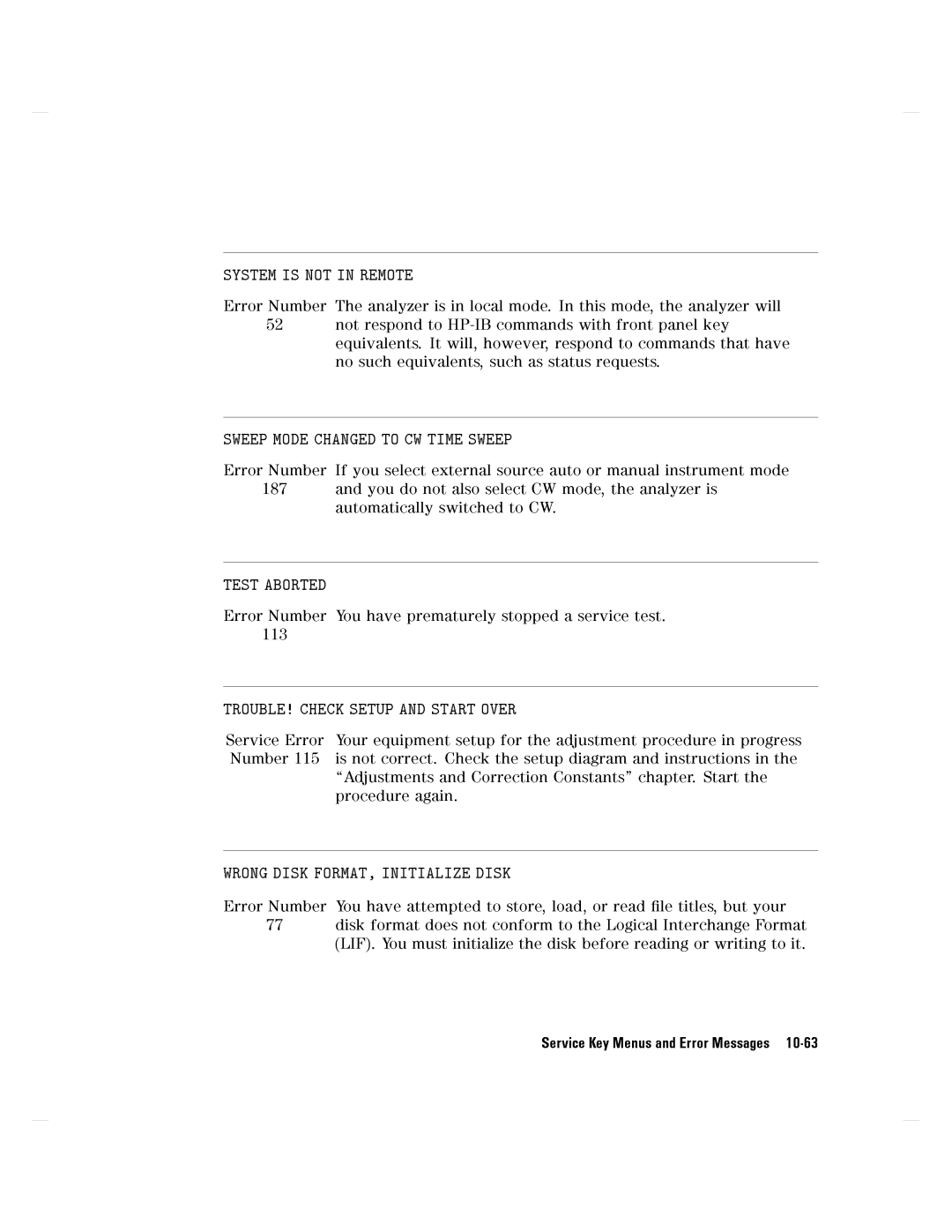 Agilent Technologies 8752C manual 