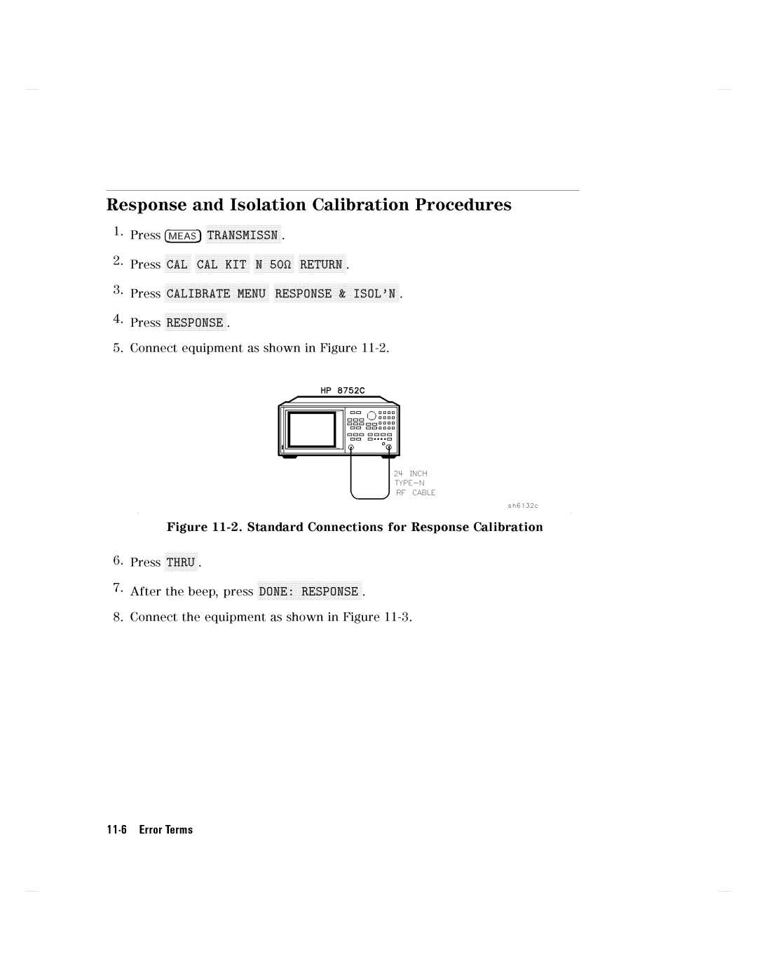 Agilent Technologies 8752C manual 