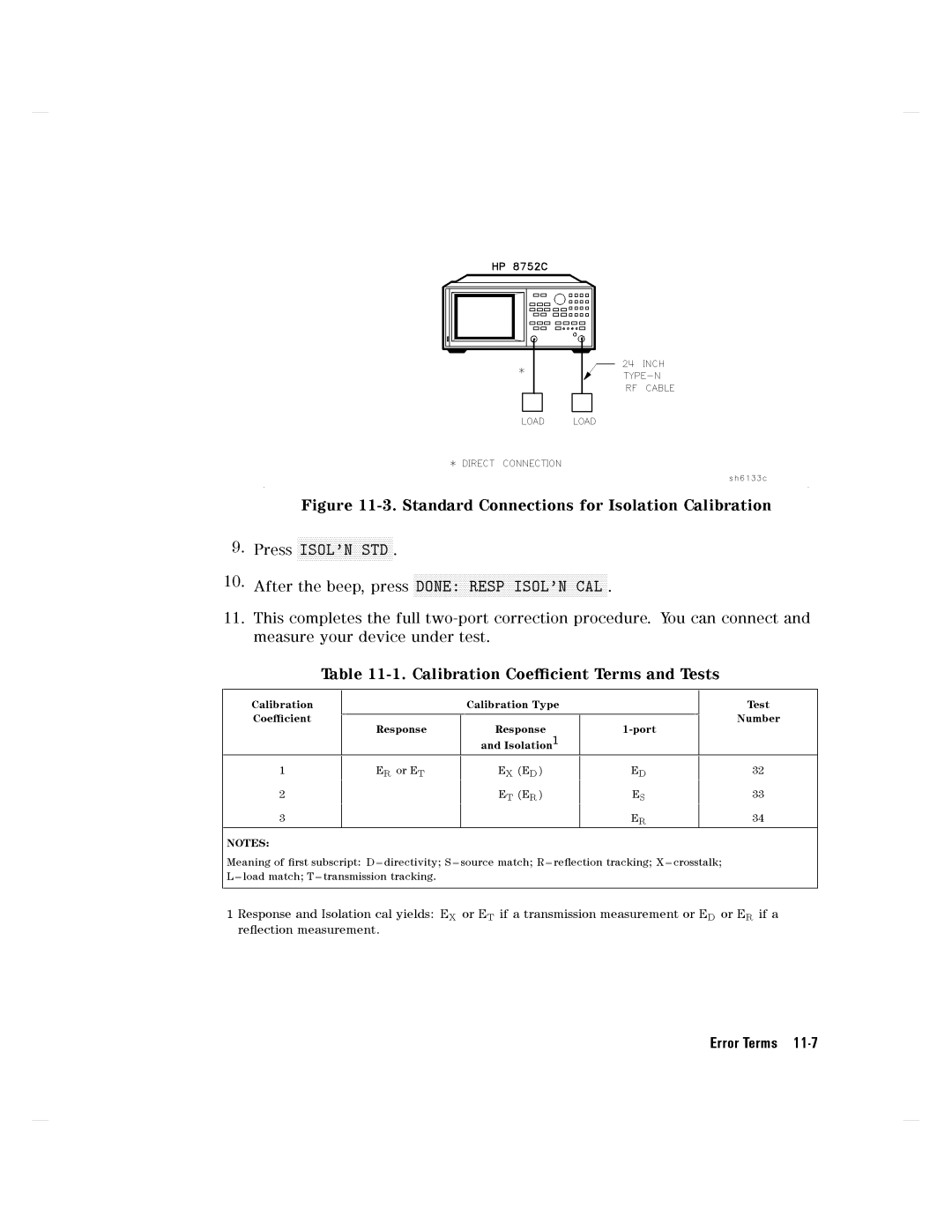 Agilent Technologies 8752C manual 