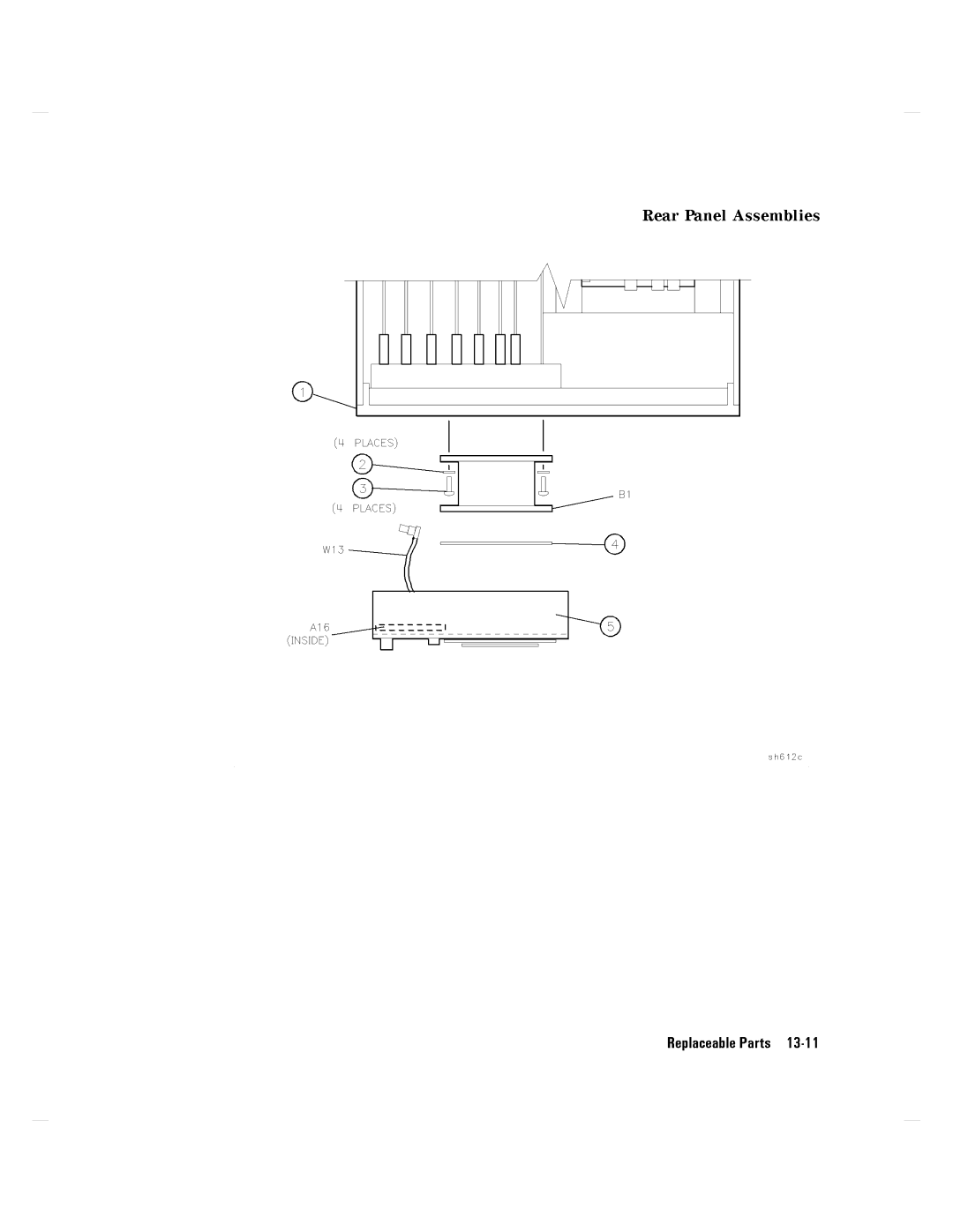 Agilent Technologies 8752C manual RearPanelAssemblies 