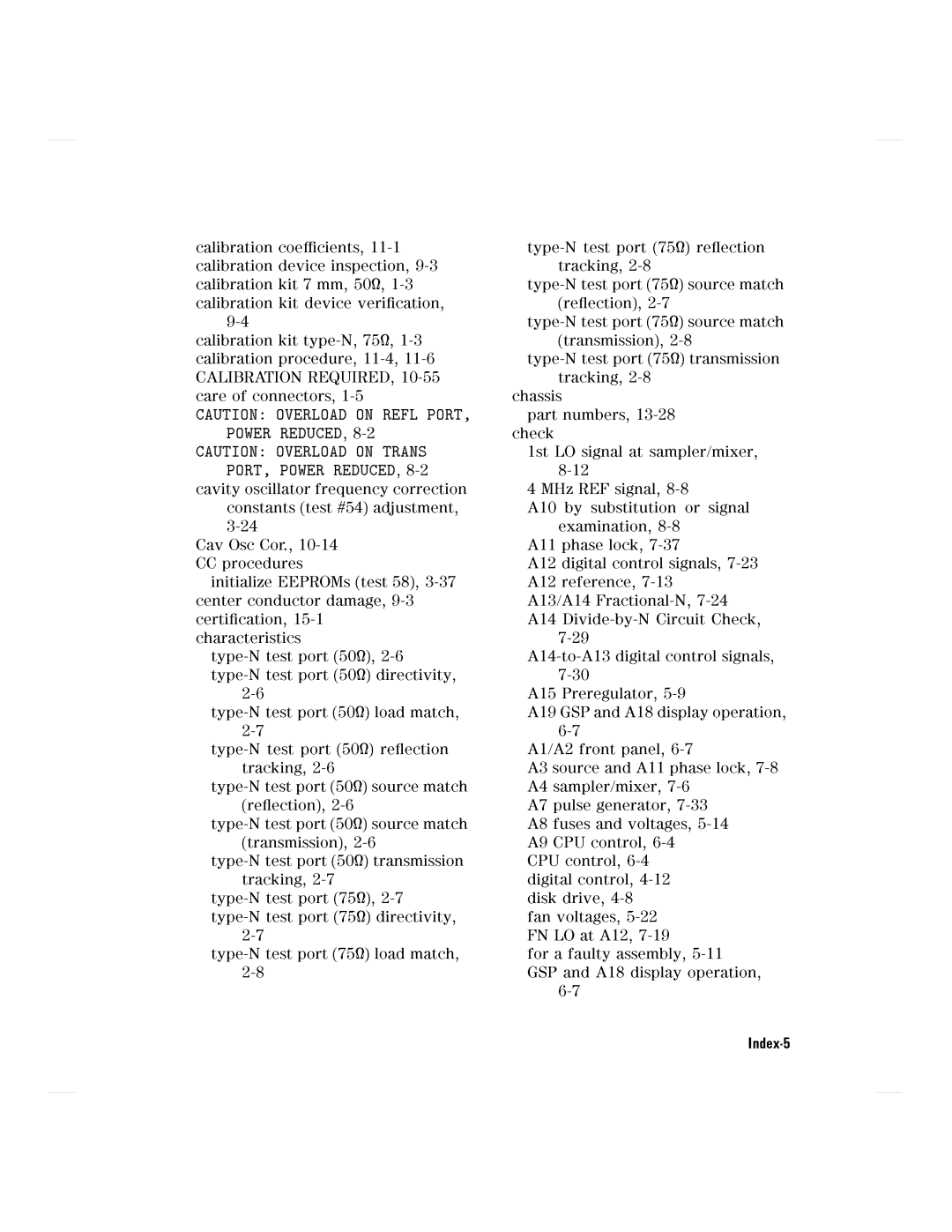 Agilent Technologies 8752C manual 