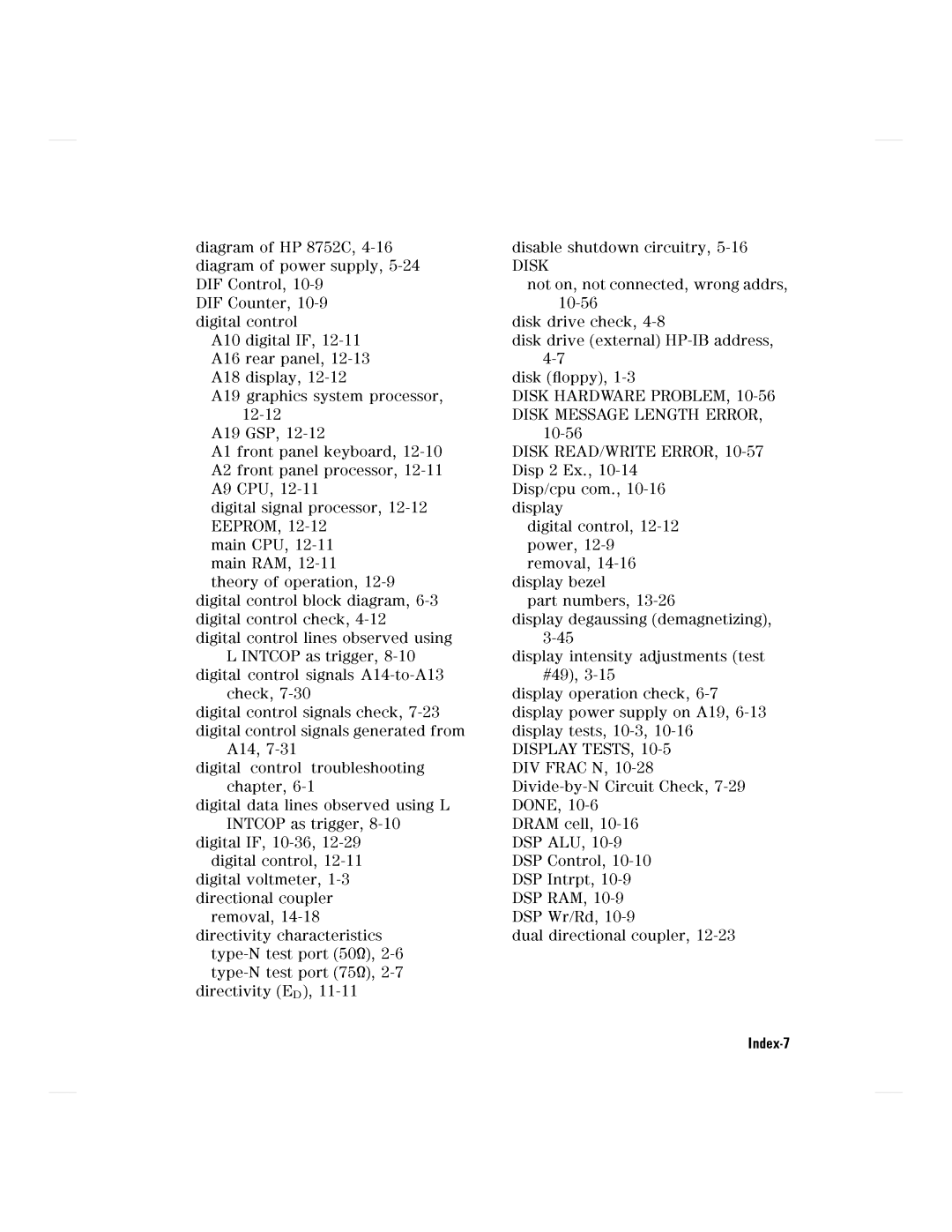 Agilent Technologies 8752C manual 