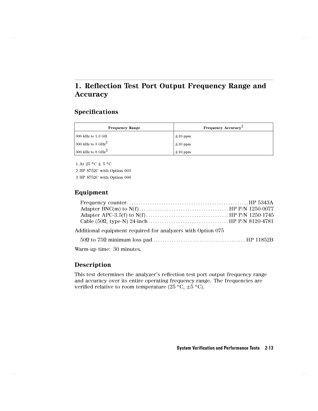 Agilent Technologies 8752C manual 