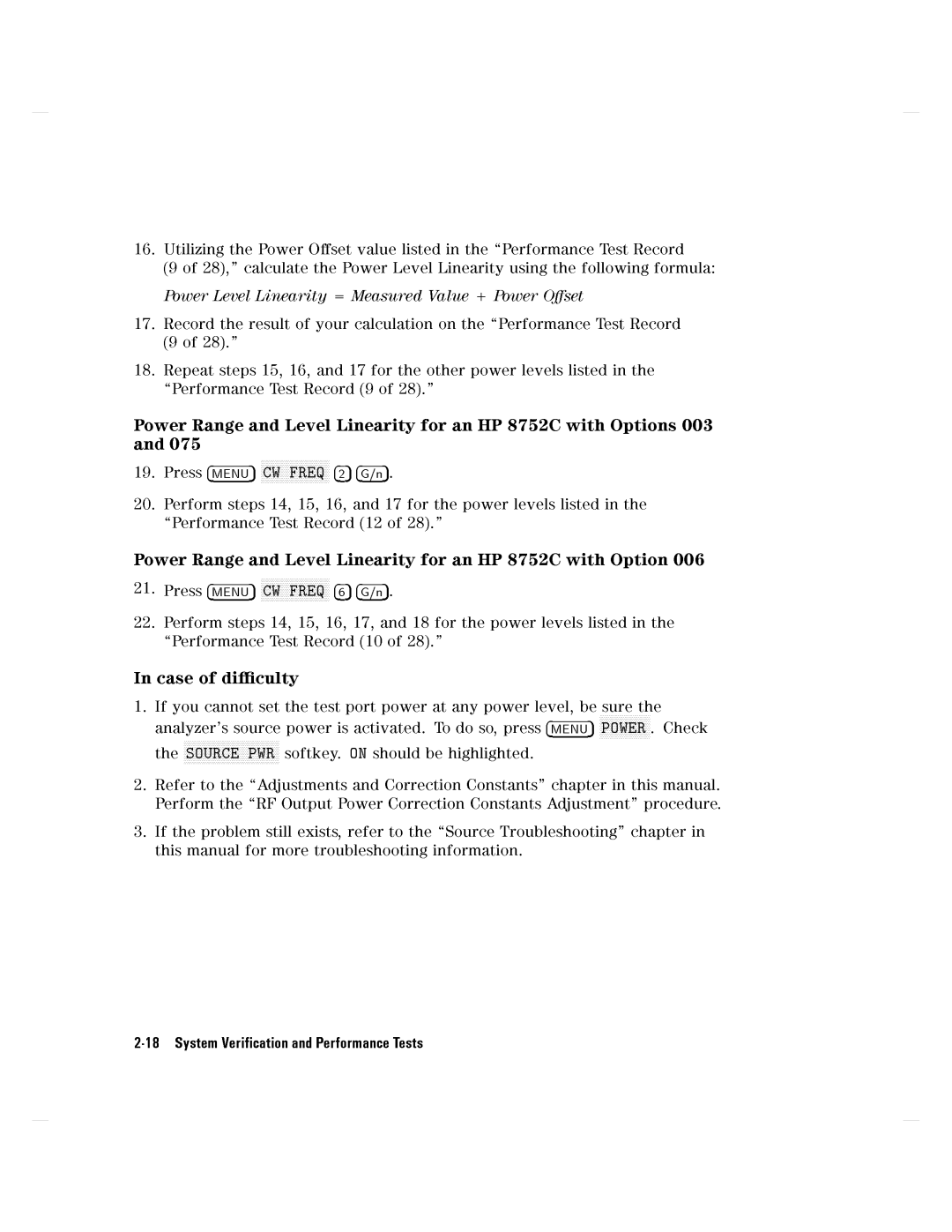 Agilent Technologies 8752C manual 